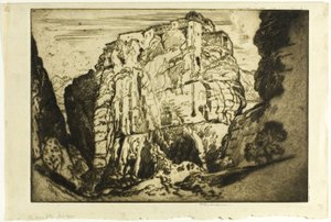 バアラームの家 作： Joseph Pennell