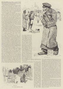 自宅のユダヤ人、ジョセフ・ペネル 作： Joseph Pennell