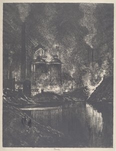 火の湖』シャルルロワ、1911年。