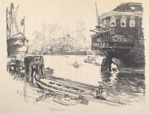 古くて新しい、1917年のことです。 作： Joseph Pennell