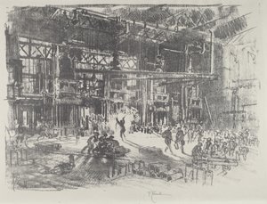プレス 作： Joseph Pennell