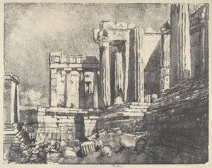 プロピュライア、アテネ、1913年