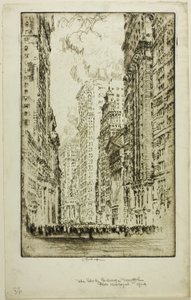 証券取引所 作： Joseph Pennell