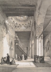 12.イブン・トウルーン・モスクの内部、1843年