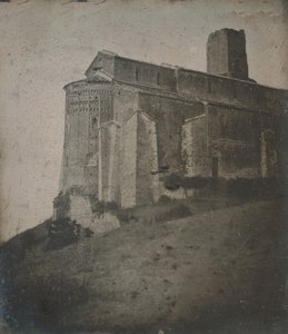 43.Toscanella Eglise de S. Pietro, apside, 1842年。