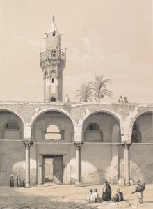 4.アムルーのモスク（カイロ、1843年 作： Joseph Philibert Girault De Prangey