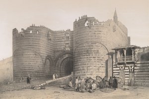 56.シタデル・ゲート、カイロ、1843年