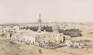 98.ナベデミアン・モスク、アレクサンドリア、1843年、1843年 作： Joseph Philibert Girault De Prangey