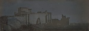 バールベック、1843-44年 作： Joseph Philibert Girault De Prangey
