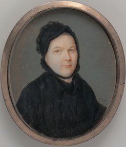 フィニアス・ミラー夫人キャサリン・リトルフィールド、1806年。 作： Joseph Pierre Picot de Limoelan de