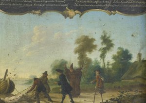自由恋愛の寓意 作： Joseph Pierre Vianey