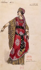 リヒャルト・シュトラウス（1864-1949）作曲『サロメのためのヘロディアス』、5月3日、パリのオペラ・ガルニエで上演 作： Joseph Porphyre Pinchon