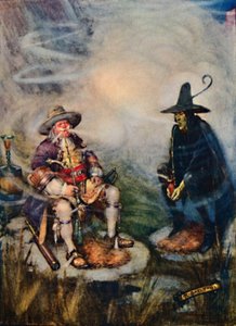 テーブルマウンテンがクラウドを手に入れた方法、1909年 作： Joseph Ratcliffe Skelton