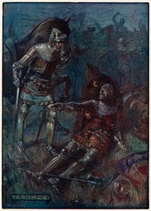 ダグラス伯のジェームズ、オッターバーンでの戦い 作： Joseph Ratcliffe Skelton