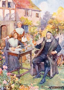 ジョンミルトンの庭 作： Joseph Ratcliffe Skelton