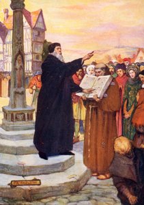 ジョン・ワイクリフの説教 作： Joseph Ratcliffe Skelton