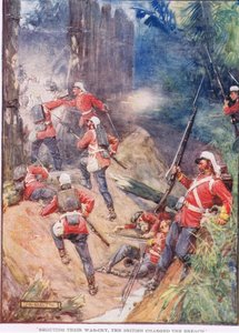 彼らの戦争の叫びを叫ぶイギリスは違反を起訴しました