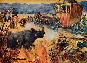 サイモンファンデルシュテルとサイ、1909 作： Joseph Ratcliffe Skelton