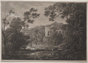 イタリアの景色 作： Joseph Rebell