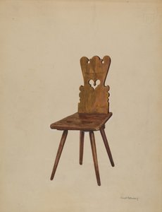 サイドチェア、1936年。