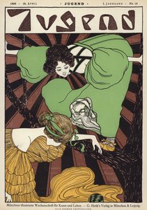 雑誌「Jugend」のカバーイラスト