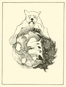 ジャガー、ハリネズミ、カメ、アルマジロの物語（彫刻）。 作： Joseph Rudyard (after) Kipling