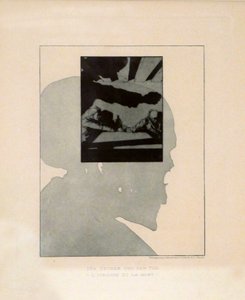 Der Zecher und der Tod（L&39;ivrogne et la Mort）、delasérieEinmodernerTotentanz（Une danse macabre moderne）。 作： Joseph Sattler