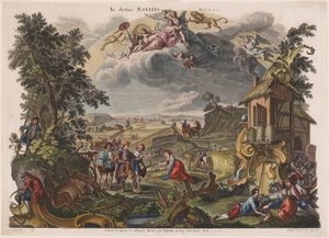 夏 作： Joseph Sebastian Klauber, Johann Baptist Klauber, after Johann Wolfgang Baumgartner
