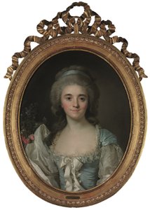 プロヴァンス伯爵夫人の肖像（1753-1810）（油彩・カンヴァス） 作： ジョセフ・シフレッド・デュプレシス