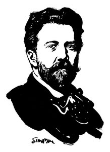ヘンリー・ウッド卿、イギリスの指揮者、1912 作： Joseph Simpson