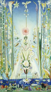 バラの神格化 作： Joseph Stella