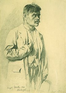 クロアチア語、1908年 作： Joseph Stella