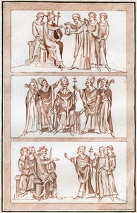 トーマスベケットの生涯、1801年。 作： Joseph Strutt
