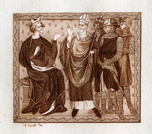 トーマスベケットの生涯、1801年。 作： Joseph Strutt