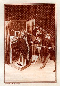 トーマスベケットの生涯、1801年。 作： Joseph Strutt