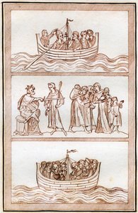 トーマスベケットの生涯、1801年。 作： Joseph Strutt