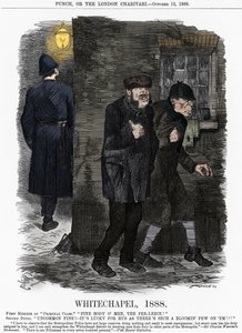 ホワイトチャペル、1888 作： Joseph Swain