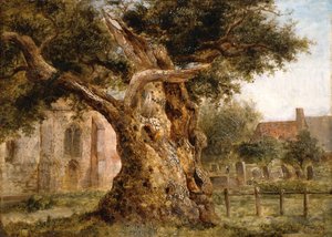 オールドオーク、1870 作： Joseph Thors