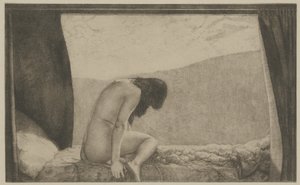 見捨てられた、1913年頃（彫刻） 作： Joseph Uhl