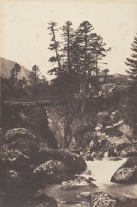 コートレ、スペイン橋、1853 年。