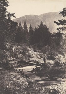 ドモワゼルの滝の急流、バニェール・ド・リュション、1853年
