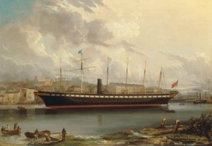 1856年のイギリスの乙女の航海 作： Joseph Walter