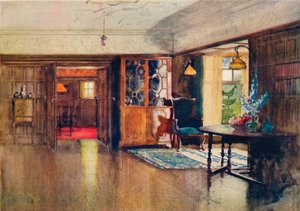 オーチャード、ハロウ：ダイニングルーム、c1880-1903、1903
