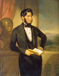 紳士の肖像 作： Joseph Weidner