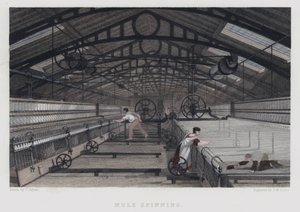 ミュールスピニング 作： Joseph Wilson Lowry