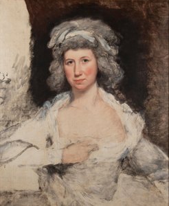 ジョセフ・ライト作エリザベス・パウエル 1793年頃