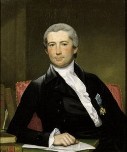 ジャイルズ将軍の肖像 作： Joseph Wright