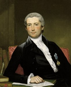 ジャイルズ将軍の肖像、1785年頃。 作： Joseph Wright