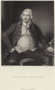 リチャード・アークライト 作： Joseph Wright