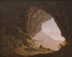 Caverna, perto de Nápoles 作： Joseph Wright of Derby